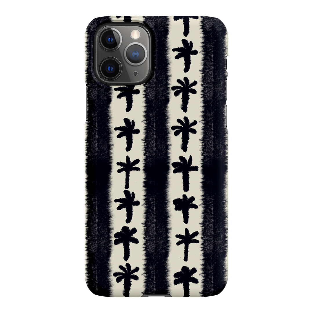 Palm Stripe Printed Phone Cases iPhone 11 Pro / Snap by Desmond & Dempsey - The Dairy