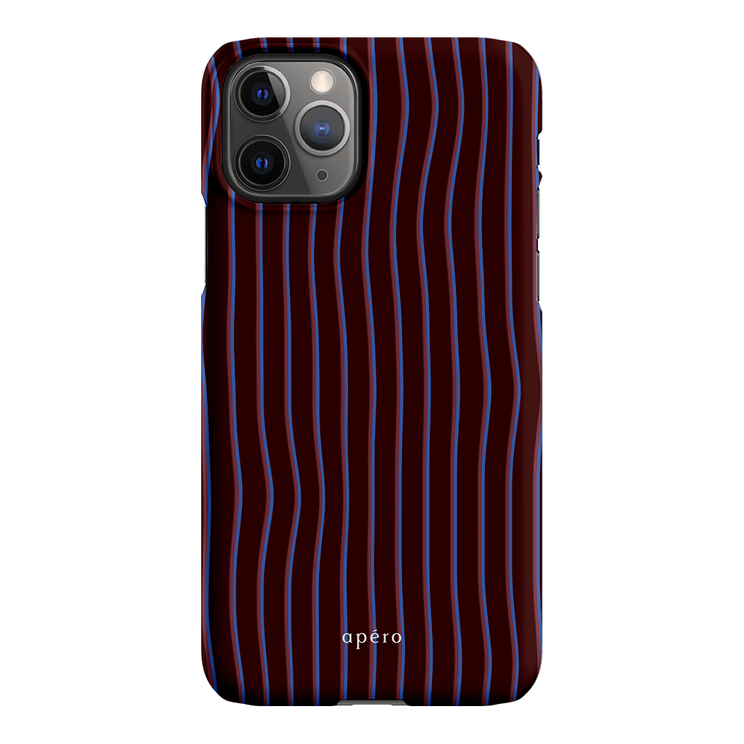 Panama Burgundy Printed Phone Cases iPhone 11 Pro / Snap by Apero - The Dairy