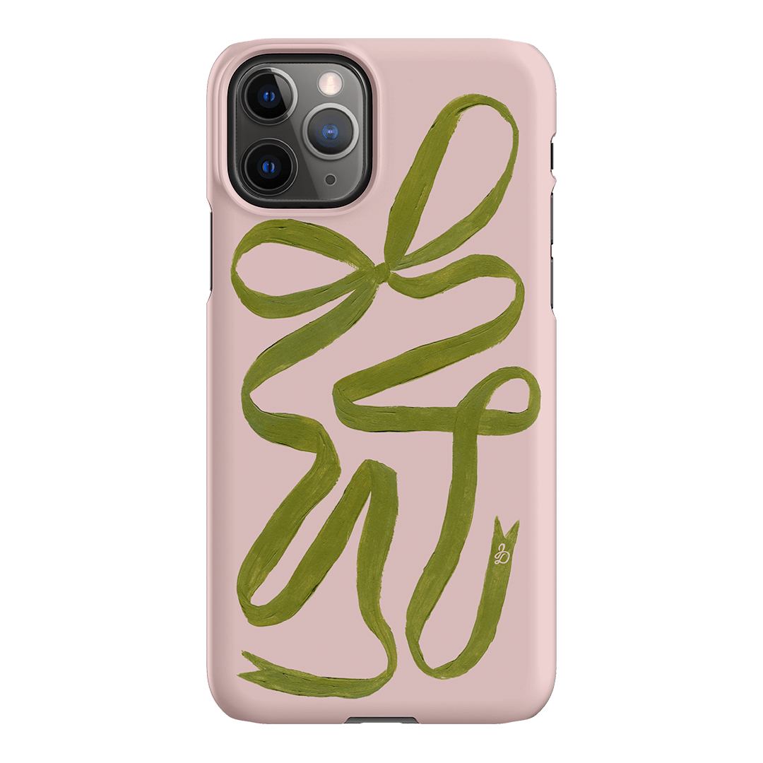 Garden Ribbon Printed Phone Cases iPhone 11 Pro / Snap by Jasmine Dowling - The Dairy