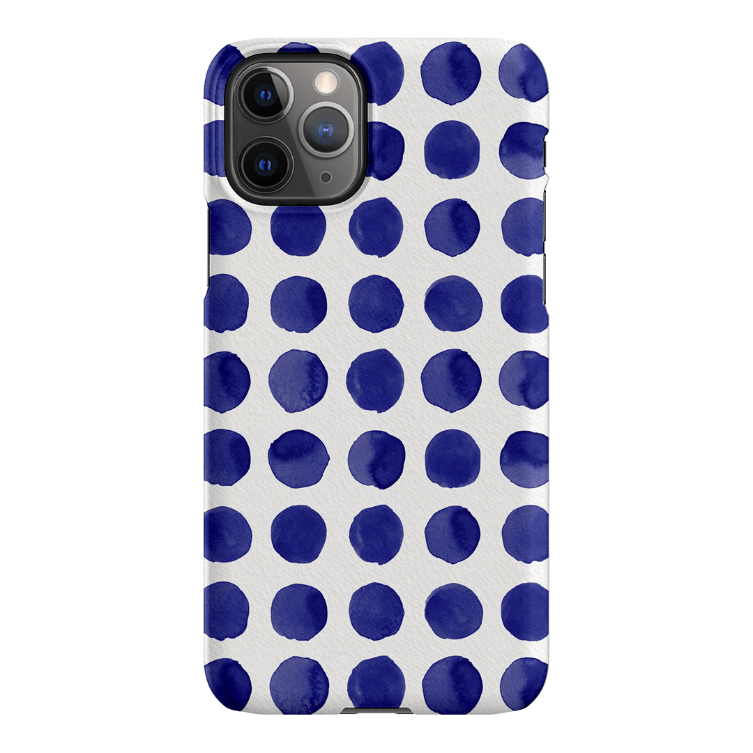 Spots in Blueberry Printed Phone Cases by The Dairy - The Dairy