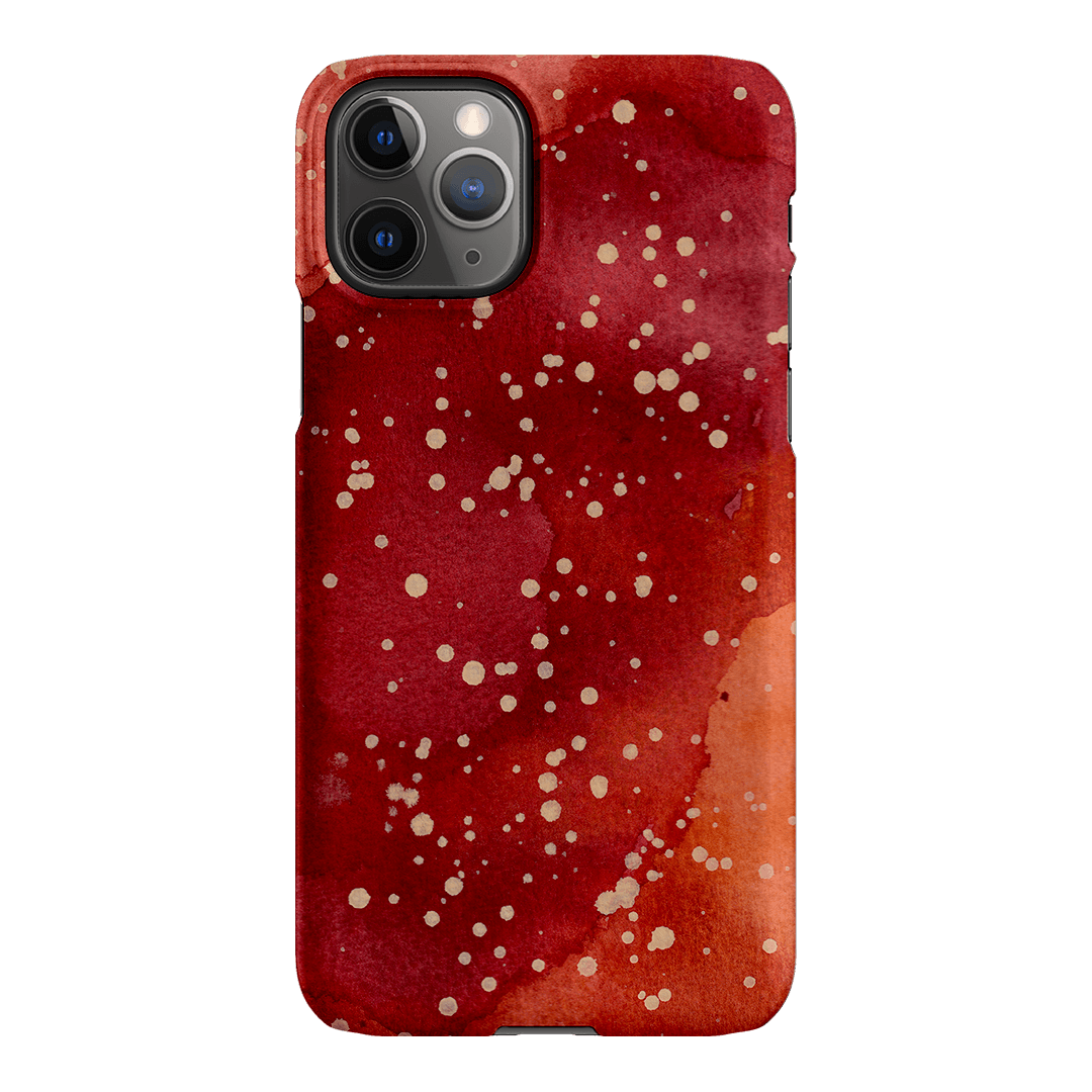 Spotty Rust Printed Phone Cases iPhone 11 Pro / Snap by The Dairy - The Dairy