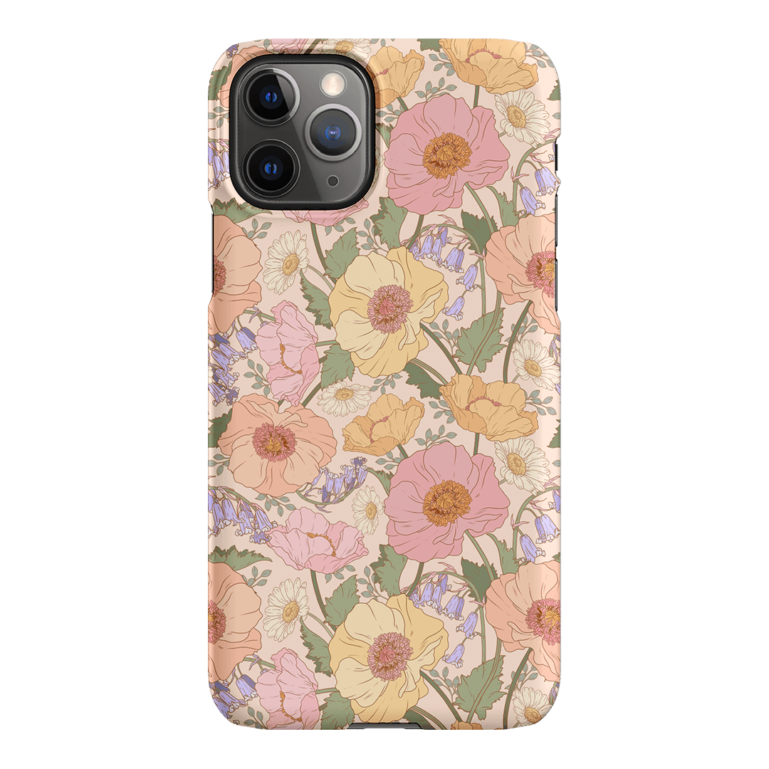 Spring Poppy Printed Phone Cases iPhone 11 Pro / Snap by Kasiags Art - The Dairy