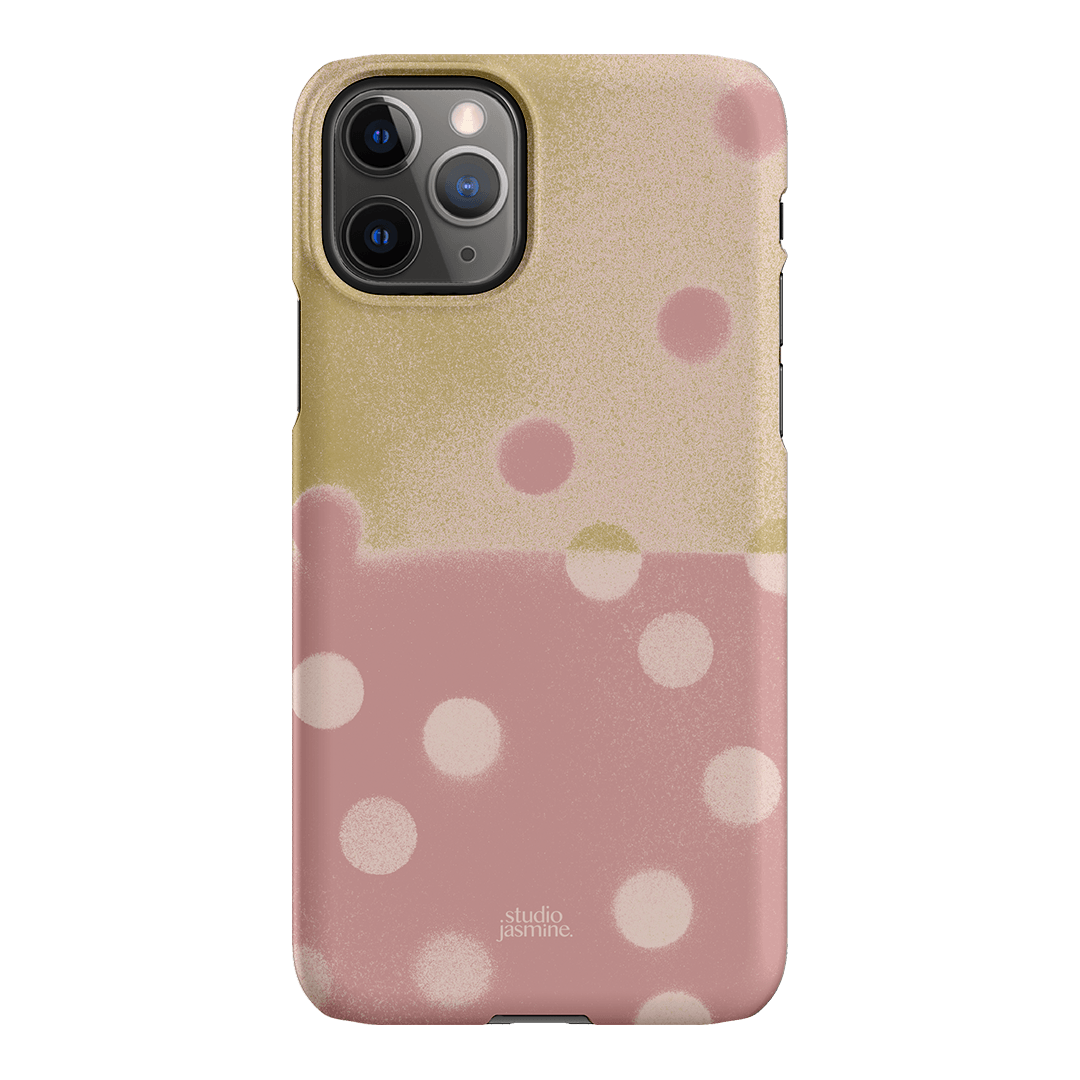 Strawberry Polka Dot Printed Phone Cases iPhone 11 Pro / Snap by Jasmine Dowling - The Dairy