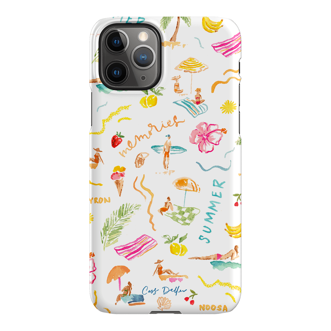 Summer Memories Printed Phone Cases iPhone 11 Pro / Snap by Cass Deller - The Dairy