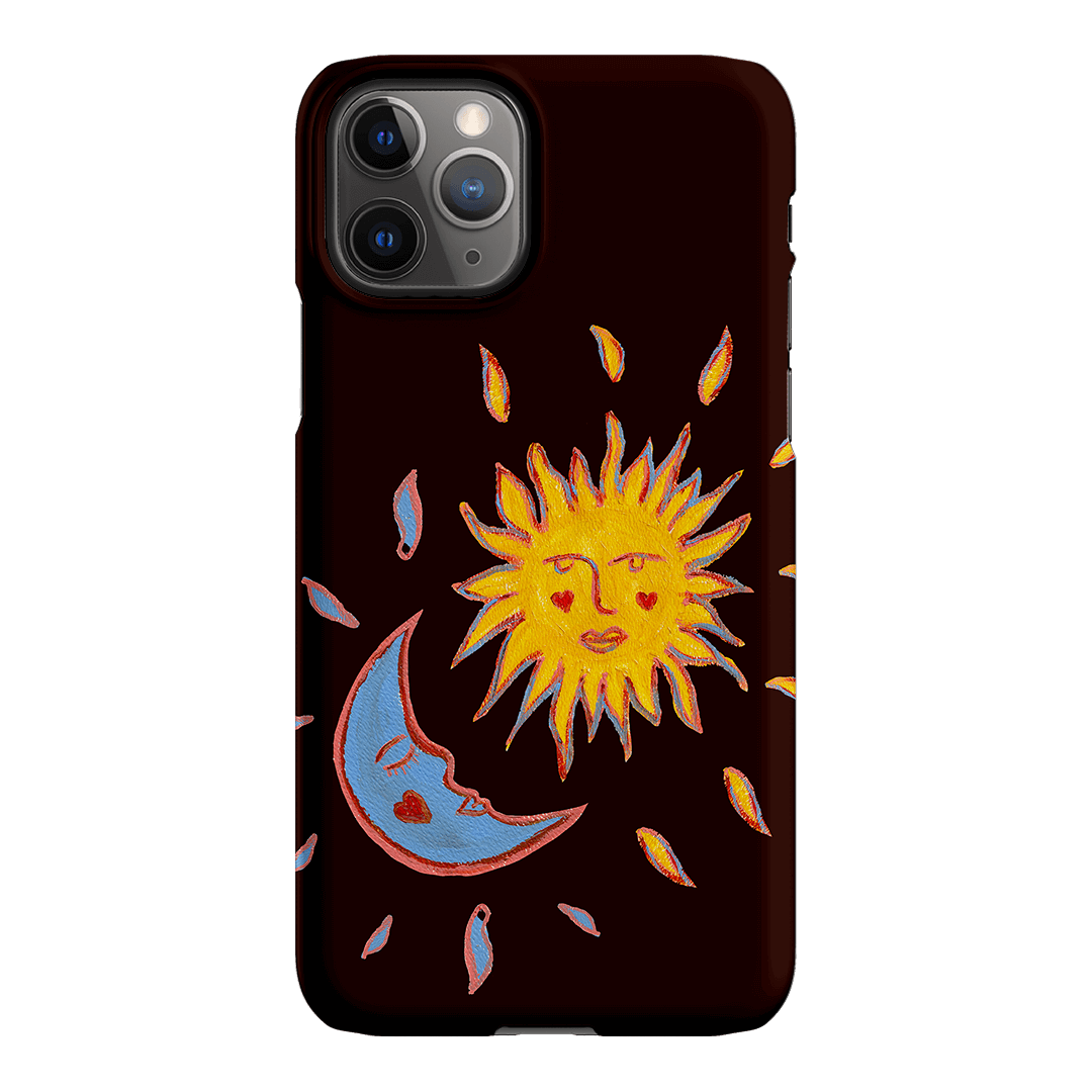 Sun & Moon Plum Printed Phone Cases iPhone 11 Pro / Snap by BG. Studio - The Dairy