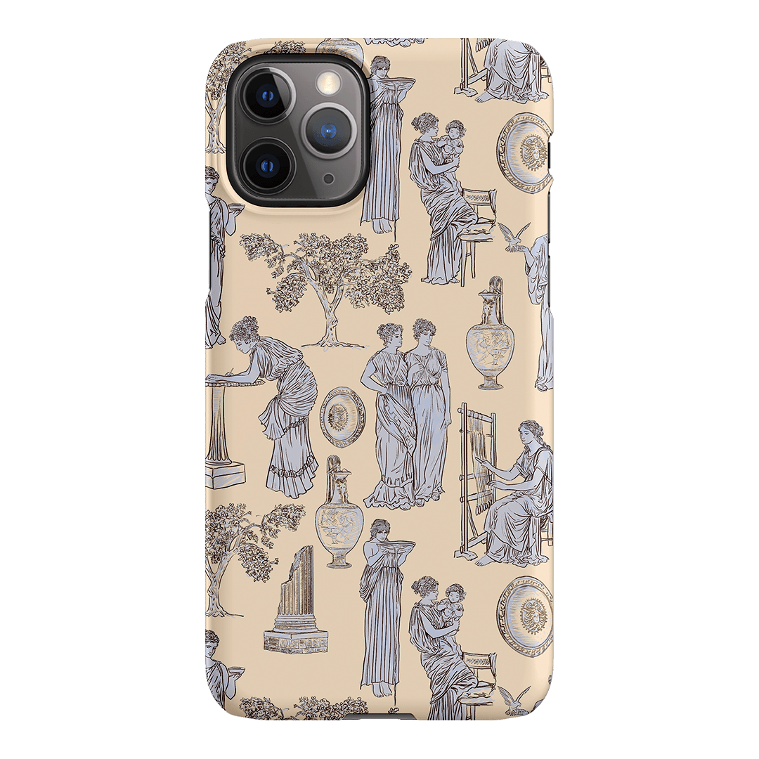 Symposium Alabaster Printed Phone Cases iPhone 11 Pro / Snap by Veronica Tucker - The Dairy