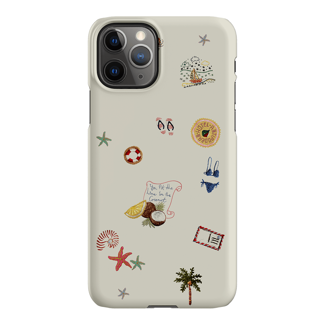 Vacay All Day Cream Printed Phone Cases by Antipodean - The Dairy