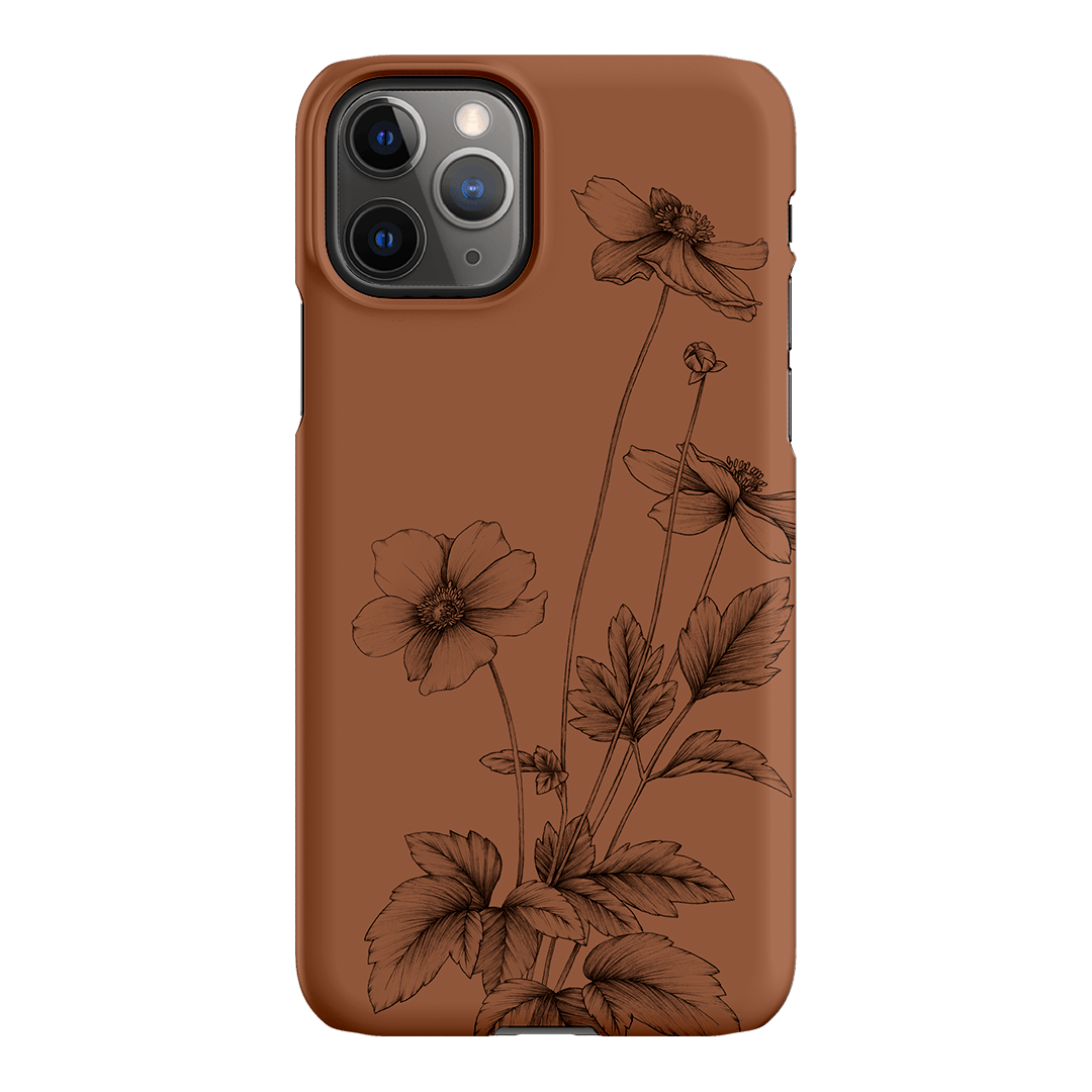 Windflowers Study Printed Phone Cases iPhone 11 Pro / Snap by Typoflora - The Dairy