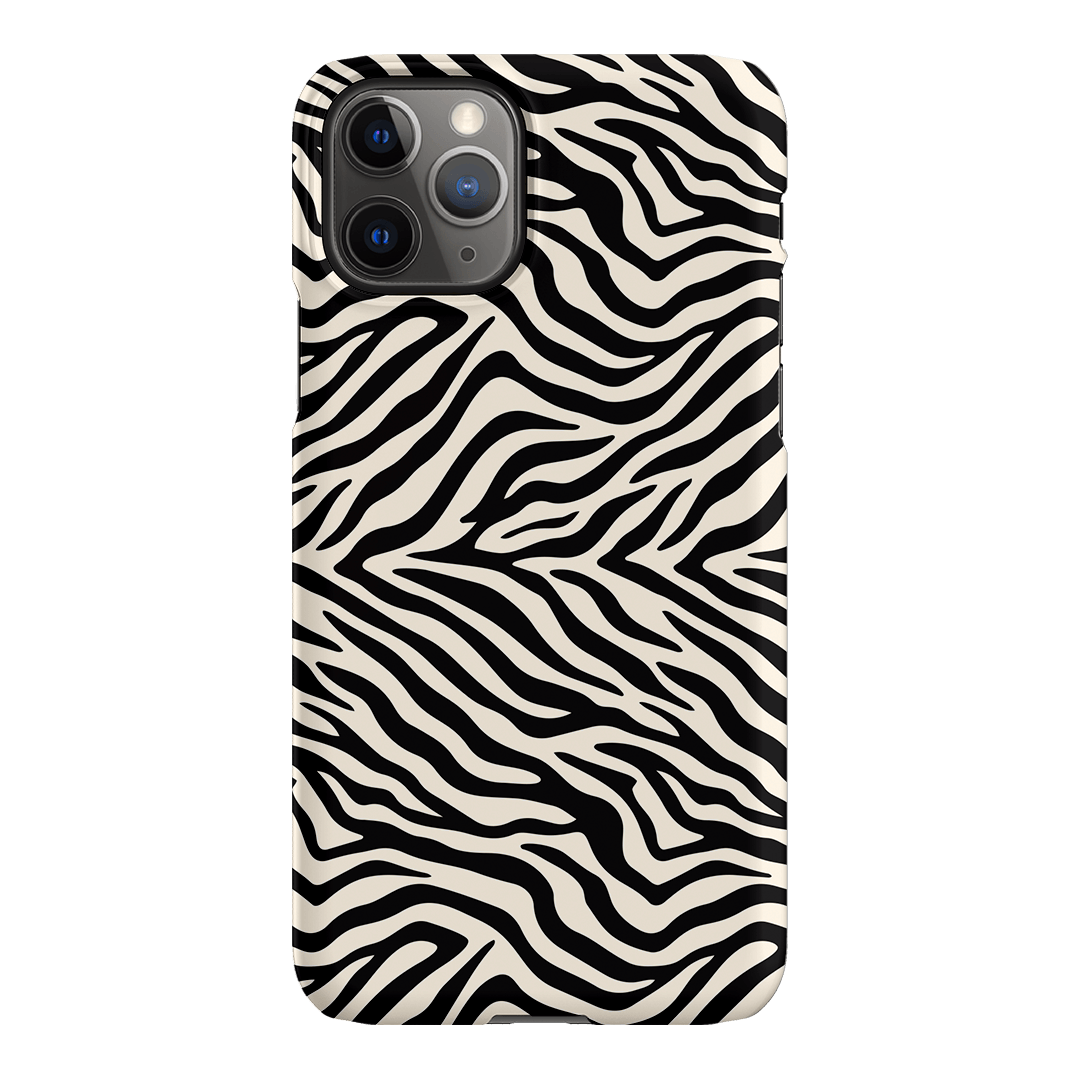 Zebra Ink Printed Phone Cases iPhone 11 Pro / Snap by The Dairy - The Dairy