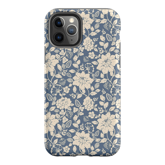 Blue Garden Printed Phone Cases iPhone 11 Pro / Armoured by Kasiags Art - The Dairy