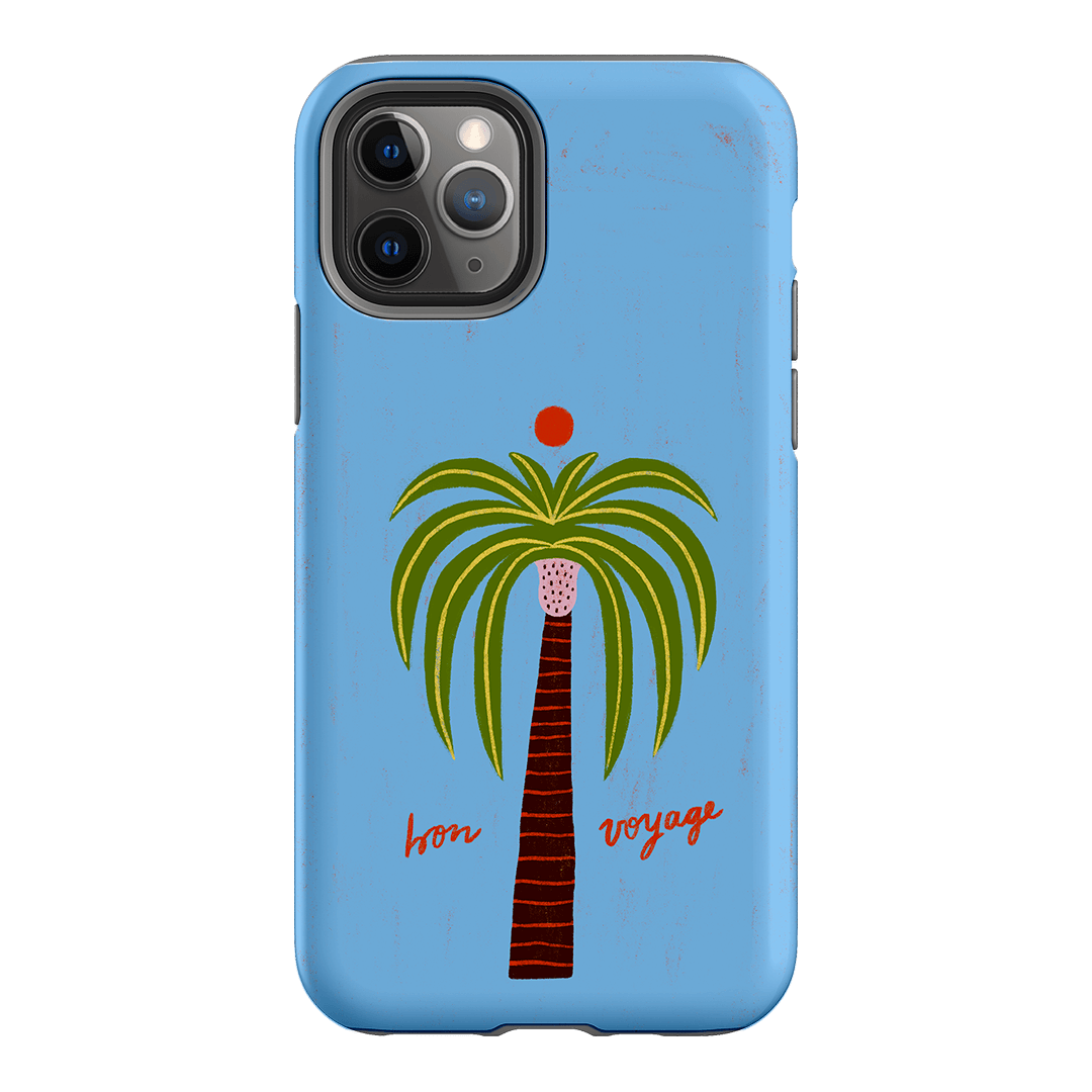 Bon Voyage Blue Printed Phone Cases iPhone 11 Pro / Armoured by Marie Faurrite - The Dairy