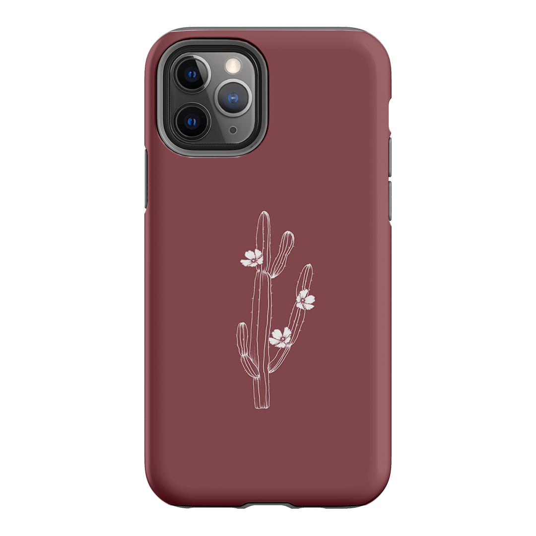 Cactus Flower Printed Phone Cases iPhone 11 Pro / Armoured by Typoflora - The Dairy