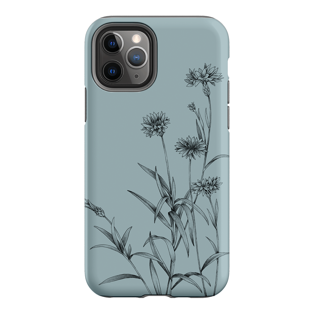 Cornflowers Study Printed Phone Cases iPhone 11 Pro / Armoured by Typoflora - The Dairy