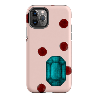 December Turquoise Printed Phone Cases iPhone 11 Pro / Armoured by Joiana - The Dairy