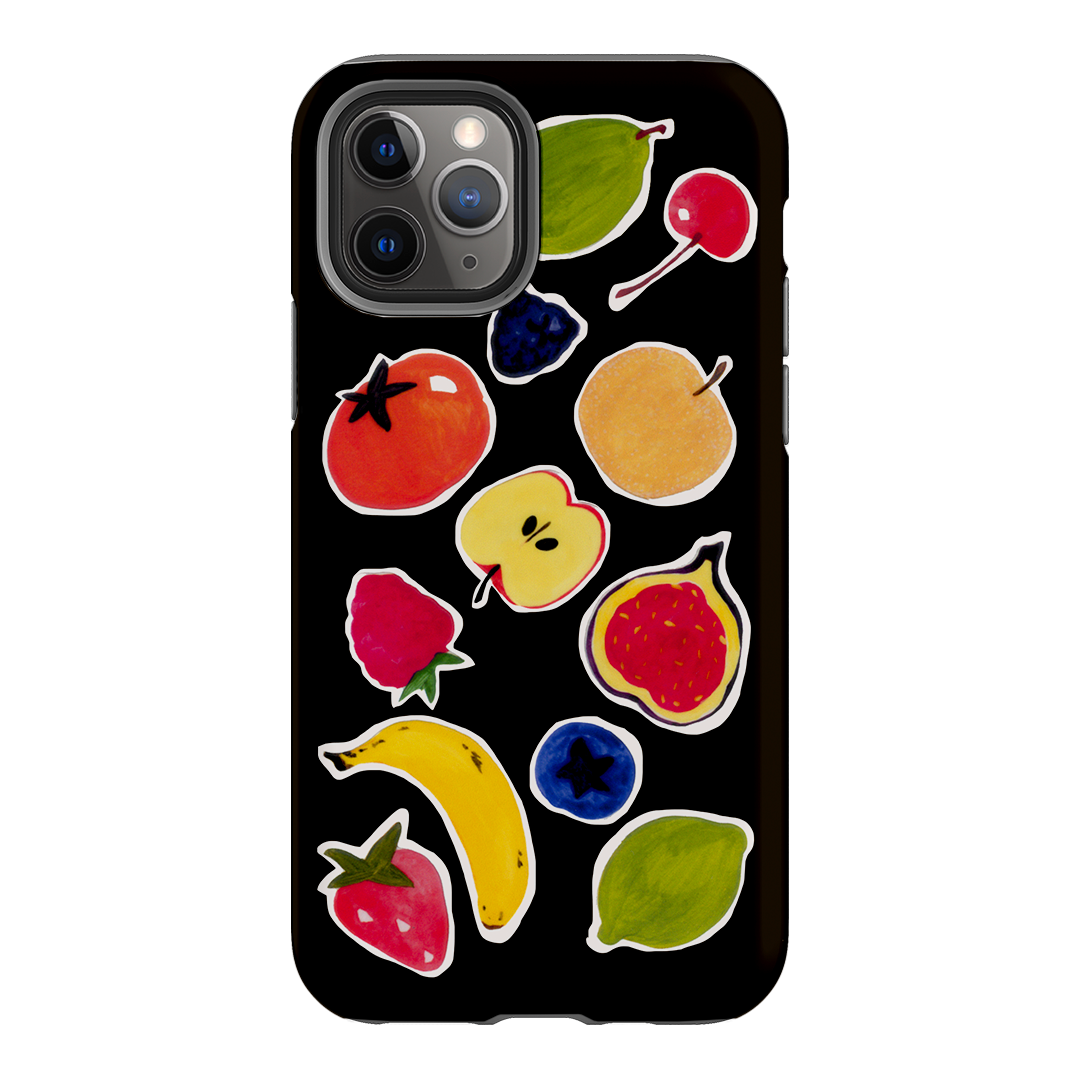 Fruit Stickers Printed Phone Cases iPhone 11 Pro / Armoured by Studio Bon - The Dairy