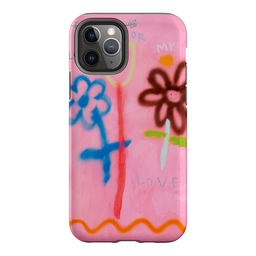 Flowers Printed Phone Cases iPhone 11 Pro / Armoured by Kate Eliza - The Dairy