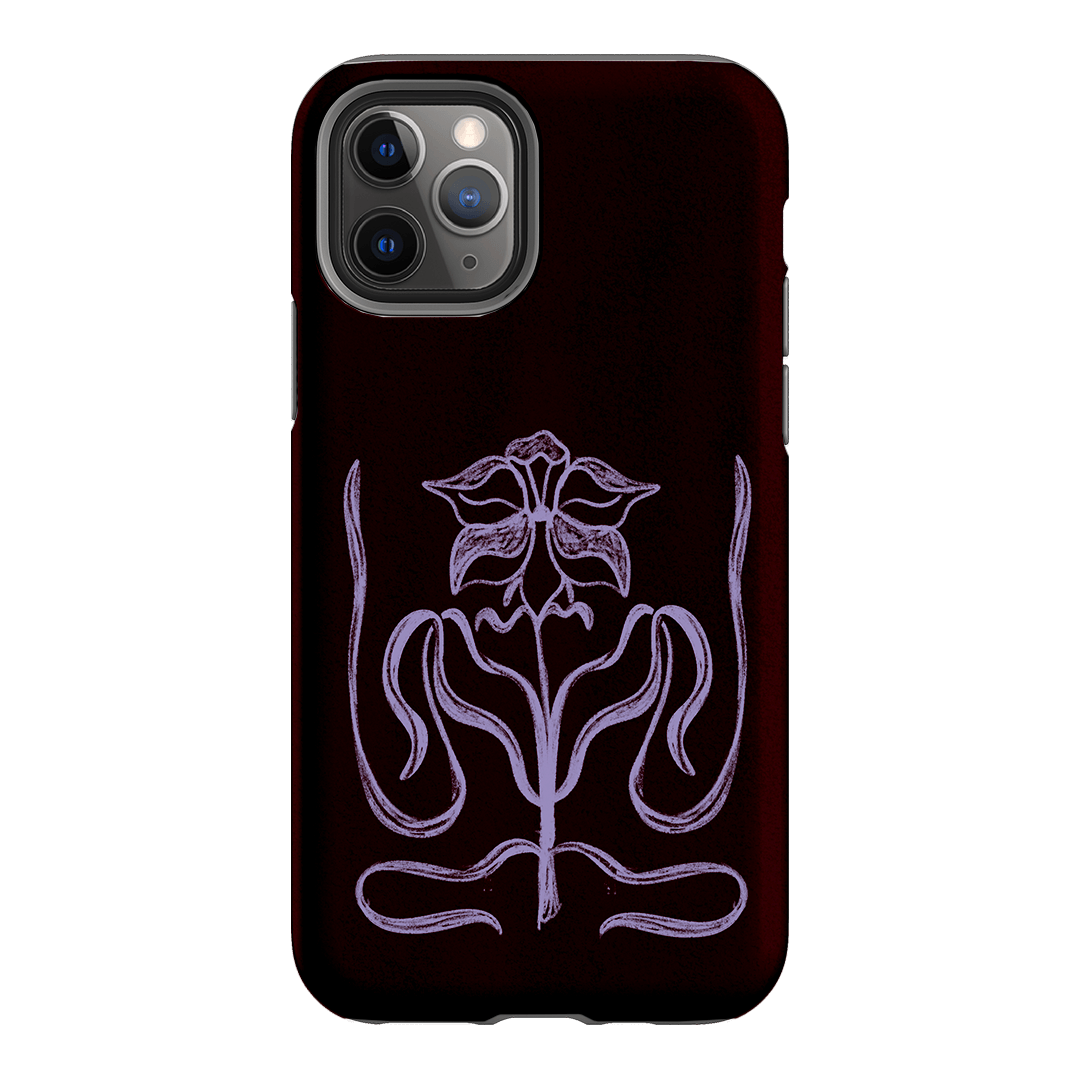 Growth Burgundy Printed Phone Cases by The Dairy - The Dairy