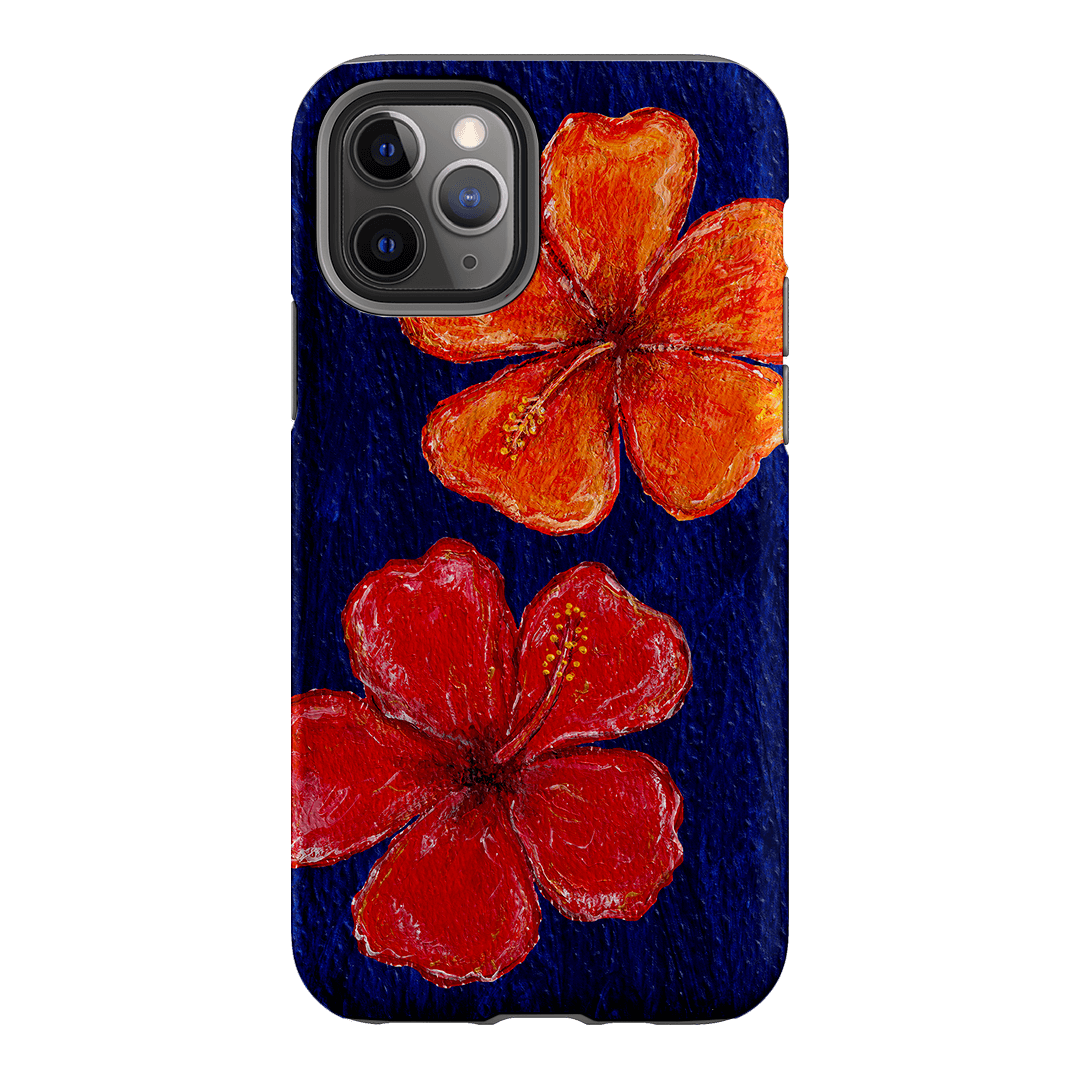 Hibiscus Flower Deep Blue