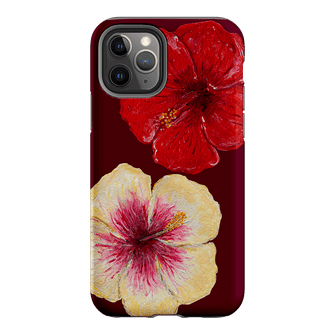 Hibiscus Flower Printed Phone Cases iPhone 11 Pro / Armoured by BG. Studio - The Dairy