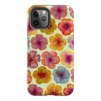 Hibiscus Holiday Sorbet Printed Phone Cases iPhone 11 Pro / Armoured by BG. Studio - The Dairy