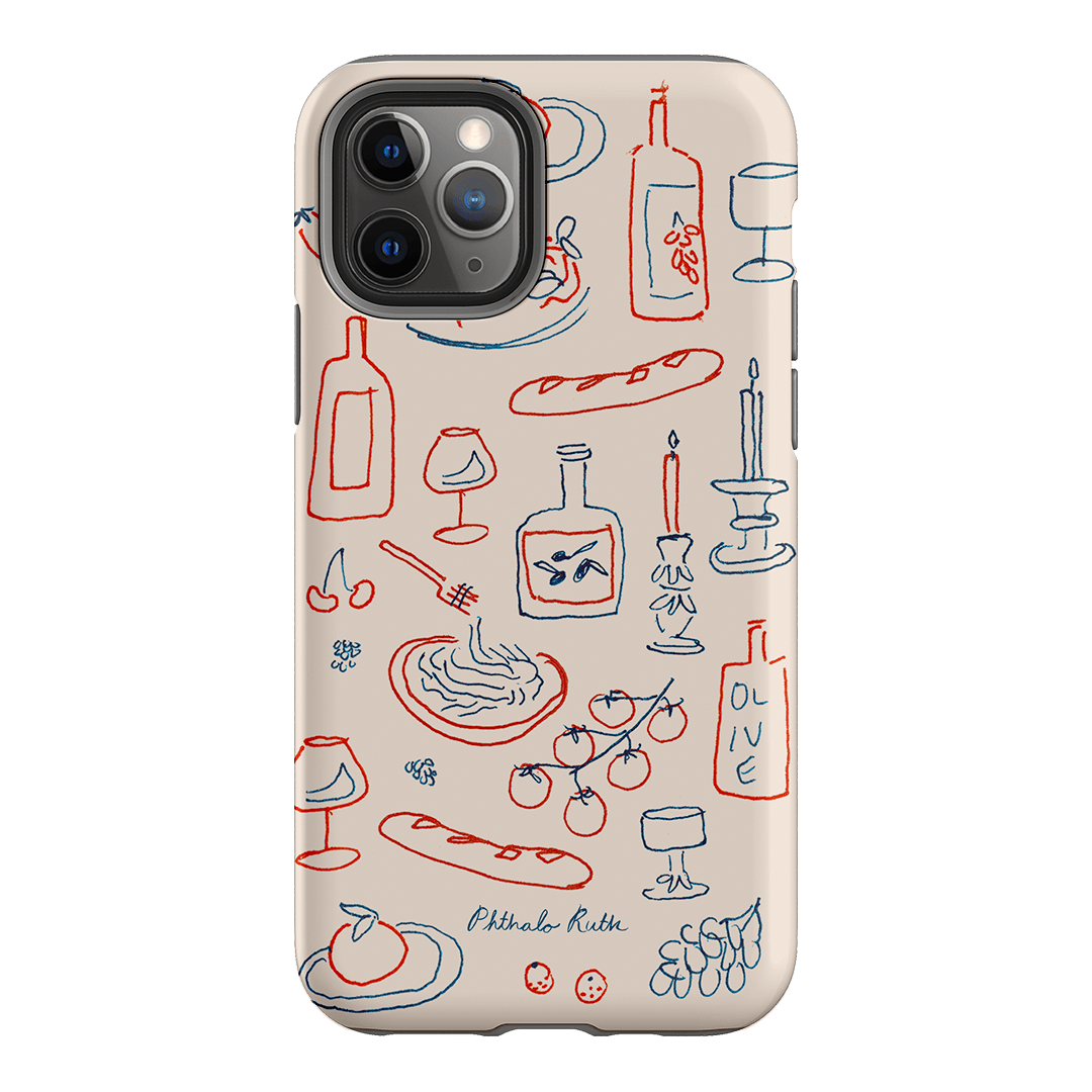 Italian Fare Printed Phone Cases iPhone 11 Pro / Armoured by Phthalo Ruth - The Dairy