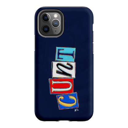 Lil Cnts Blue Printed Phone Cases iPhone 11 Pro / Armoured by Margarbs Art - The Dairy