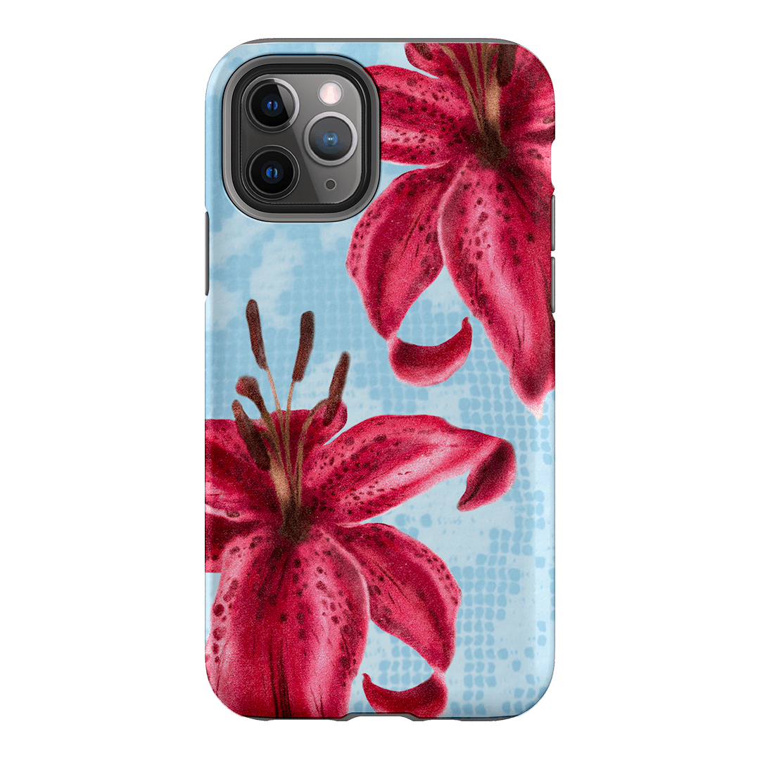 Lillies Printed Phone Cases iPhone 11 Pro / Armoured by Sally Hungerford - The Dairy