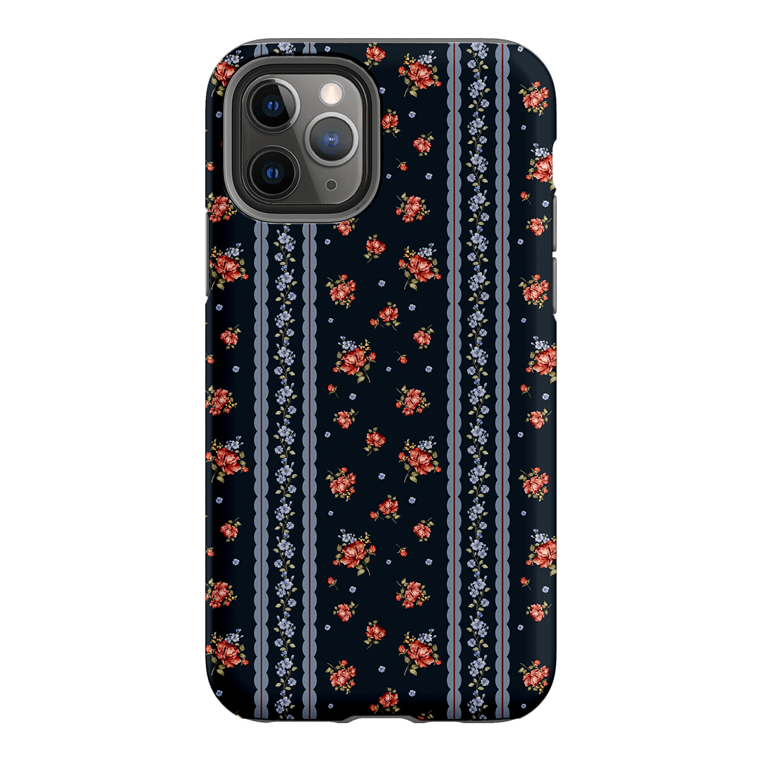 Midnight Stripe Printed Phone Cases iPhone 11 Pro / Armoured by Kasiags Art - The Dairy