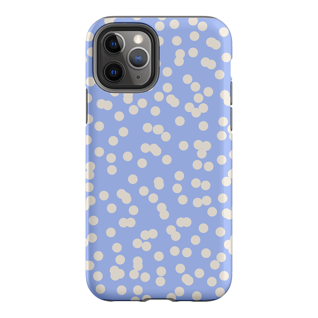 Mini Confetti Periwinkle Salt Printed Phone Cases iPhone 11 Pro / Armoured by Veronica Tucker - The Dairy