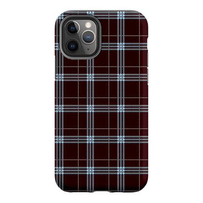 Mocha Plaid Printed Phone Cases iPhone 11 Pro / Armoured by The Dairy - The Dairy