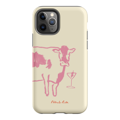 Mootini Pink Printed Phone Cases by Phthalo Ruth - The Dairy