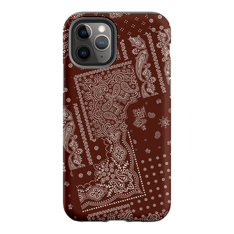 Paisley Cinnamon Printed Phone Cases iPhone 11 Pro / Armoured by The Dairy - The Dairy
