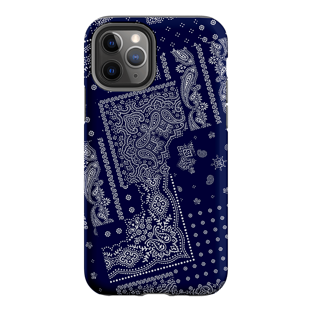 Paisley Indigo Printed Phone Cases iPhone 11 Pro / Armoured by The Dairy - The Dairy