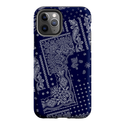 Paisley Indigo Printed Phone Cases iPhone 11 Pro / Armoured by The Dairy - The Dairy