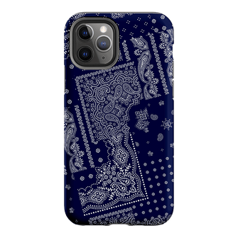 Paisley Indigo Printed Phone Cases iPhone 11 Pro / Armoured by The Dairy - The Dairy