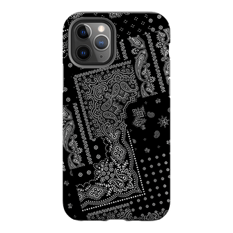 Paisley Noir Printed Phone Cases iPhone 11 Pro / Armoured by The Dairy - The Dairy