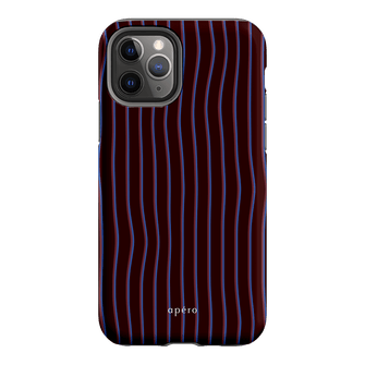 Panama Burgundy Printed Phone Cases iPhone 11 Pro / Armoured by Apero - The Dairy
