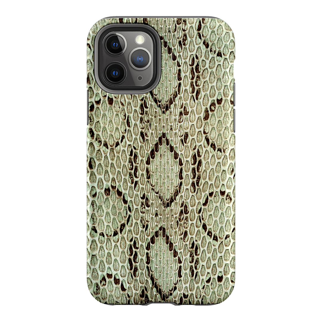 Pistachio Python Printed Phone Cases iPhone 11 Pro / Armoured by The Dairy - The Dairy