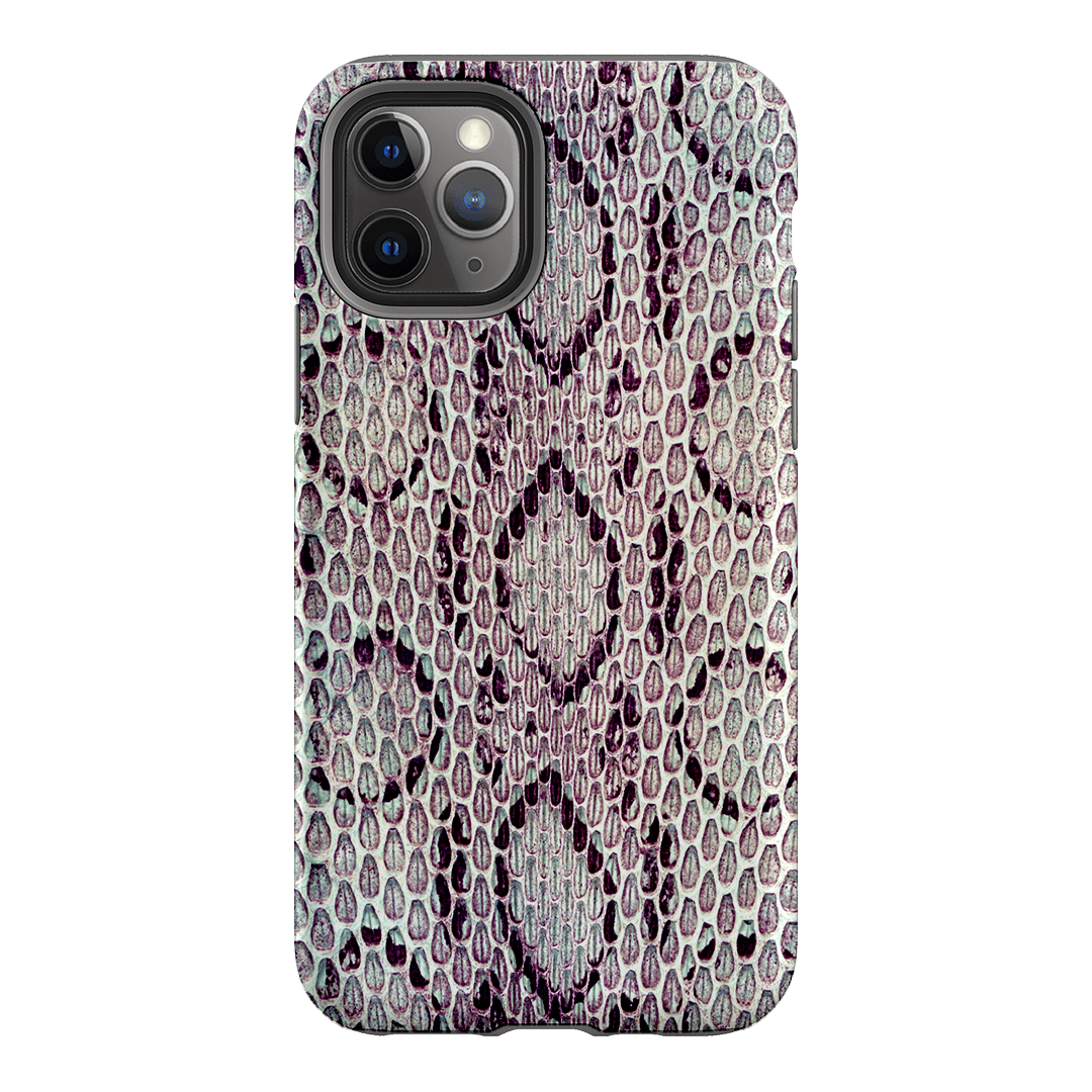 Plum Python Printed Phone Cases iPhone 11 Pro / Armoured by The Dairy - The Dairy