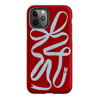 Cottage Ribbon Printed Phone Cases iPhone 11 Pro / Armoured by Jasmine Dowling - The Dairy