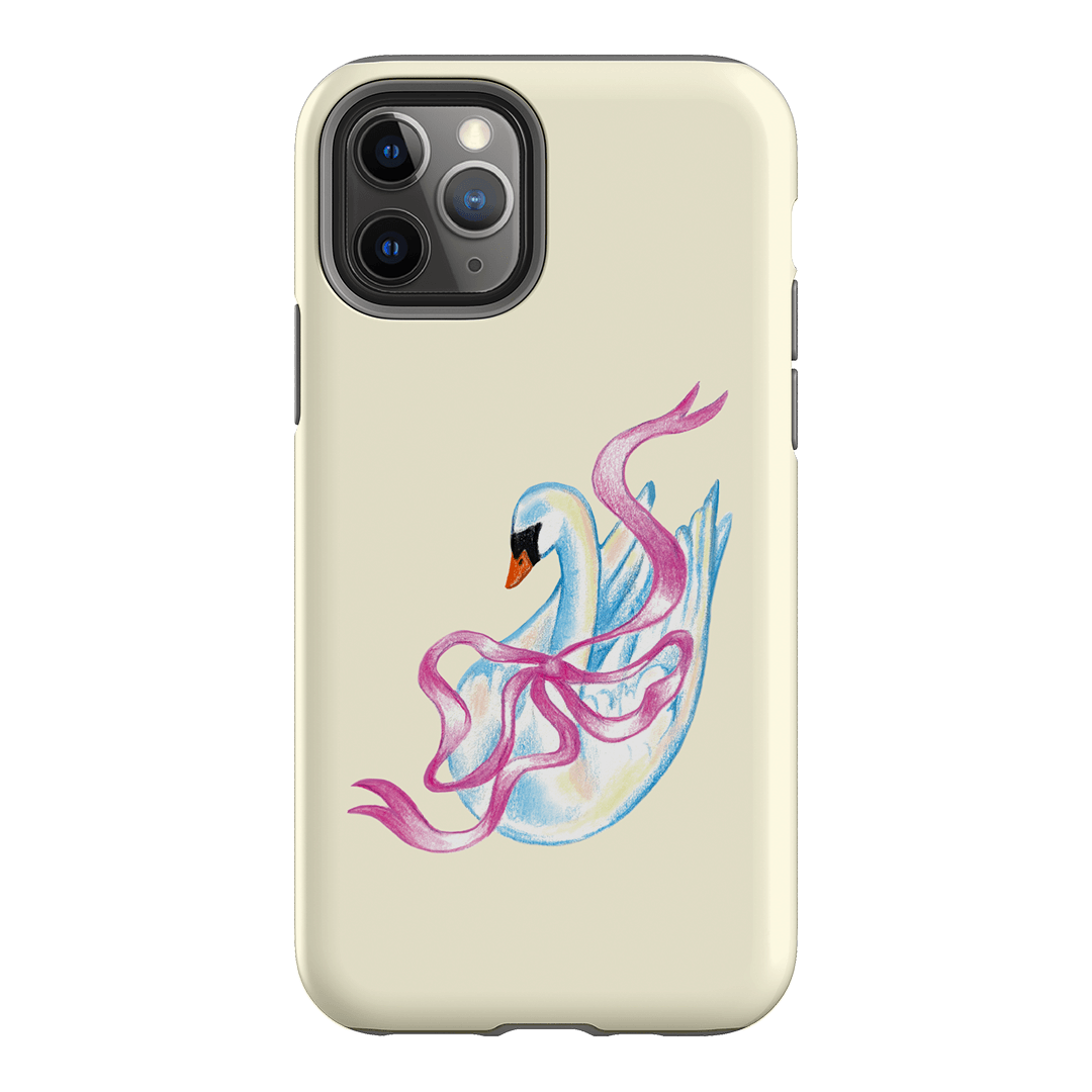 Satin Swan Printed Phone Cases iPhone 11 Pro / Armoured by Femke Studio - The Dairy