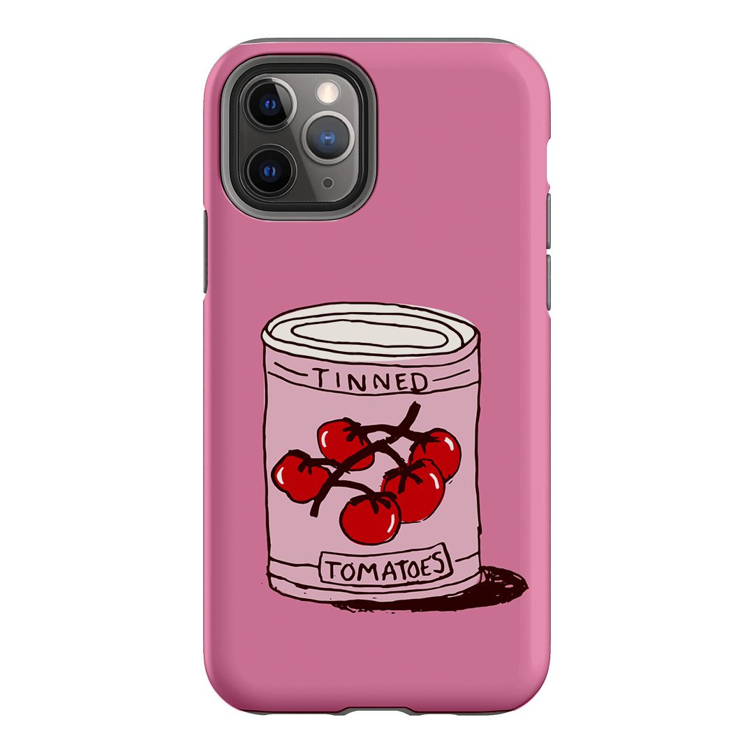 Saucy Pink Printed Phone Cases iPhone 11 Pro / Armoured by The Dairy - The Dairy