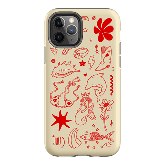 Spiced Cowboy Cream Printed Phone Cases iPhone 11 Pro / Armoured by Easty Beasty - The Dairy