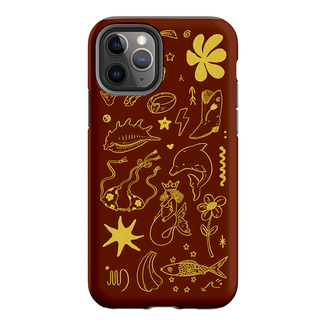 Spiced Cowboy Chocolate Printed Phone Cases iPhone 11 Pro / Armoured by Easty Beasty - The Dairy