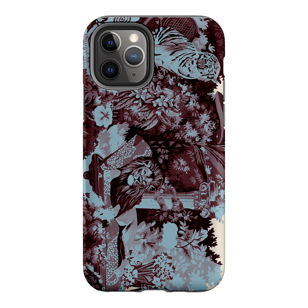 Tippi Blue Printed Phone Cases iPhone 11 Pro / Armoured by Desmond & Dempsey - The Dairy