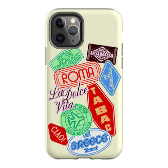 Well Travelled Printed Phone Cases iPhone 11 Pro / Armoured by The Dairy - The Dairy