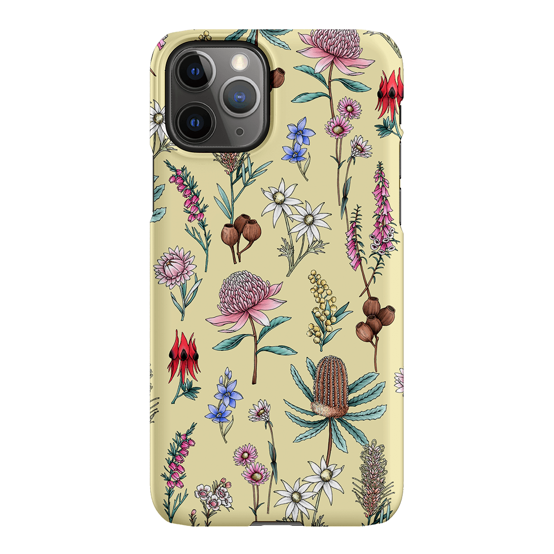 Banksia Butter Printed Phone Cases iPhone 11 Pro Max / Snap by Typoflora - The Dairy