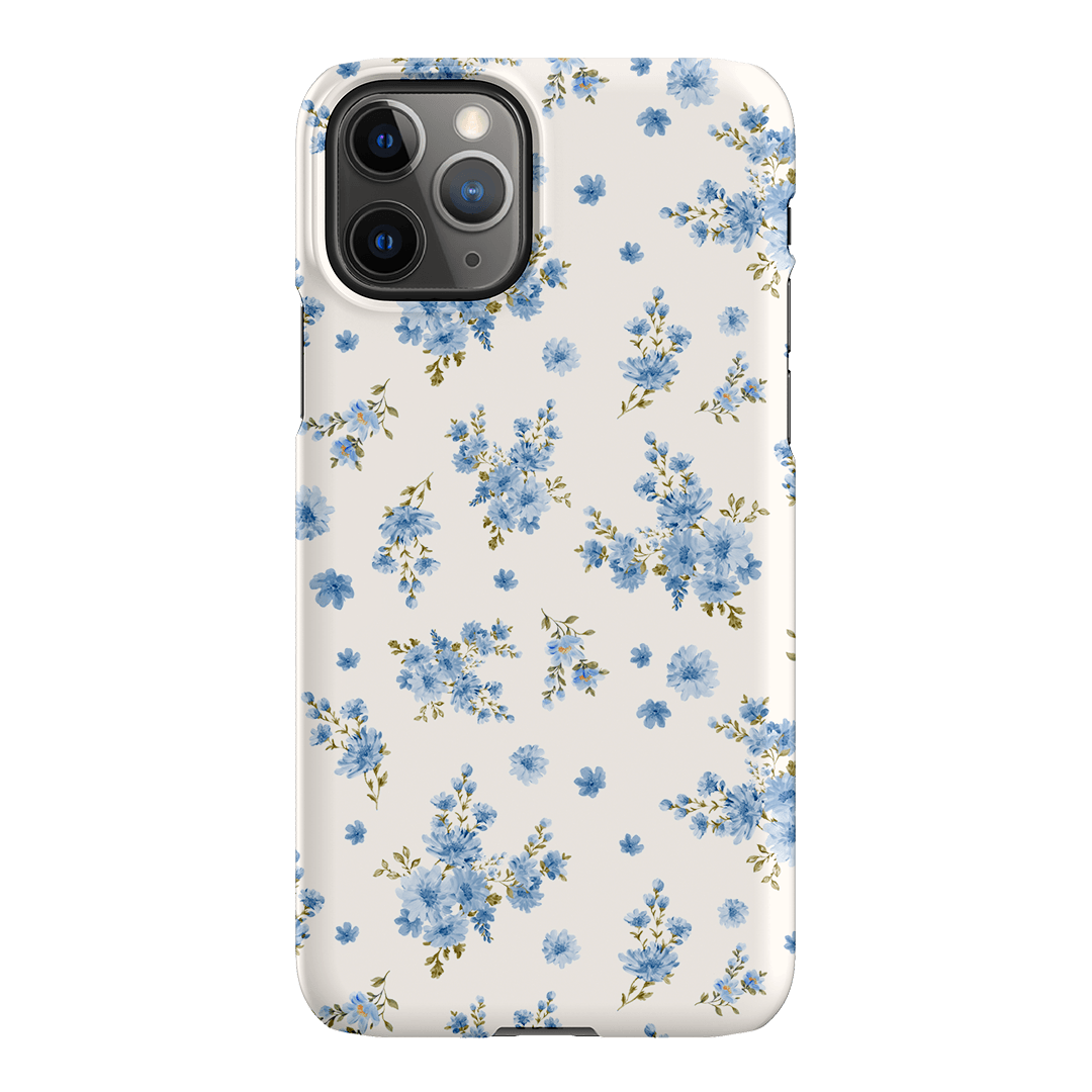 Blue Meadow Printed Phone Cases iPhone 11 Pro Max / Snap by Kasiags Art - The Dairy