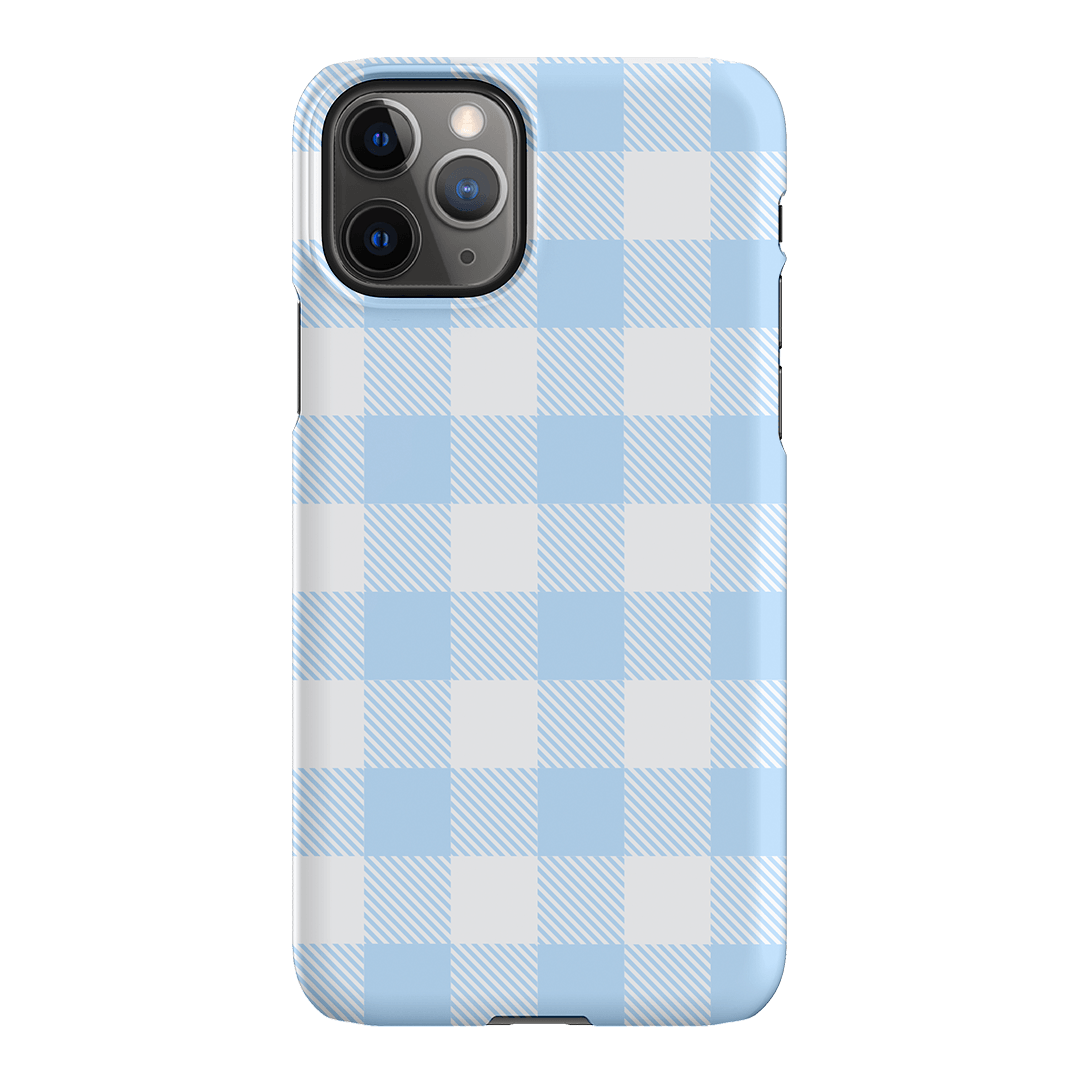 Cloud Plaid Printed Phone Cases iPhone 11 Pro Max / Snap by The Dairy - The Dairy