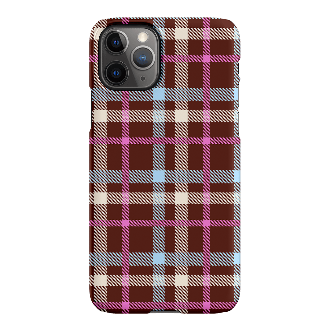 Confetti Plaid Printed Phone Cases iPhone 11 Pro Max / Snap by The Dairy - The Dairy